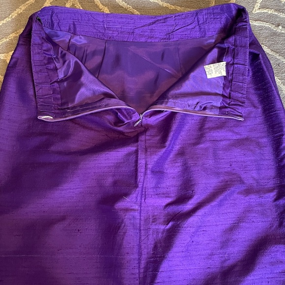 Vintage Watters & Watters Purple Silk Mother of the Bride/Groom 2-Piece Dress - Picture 14 of 14